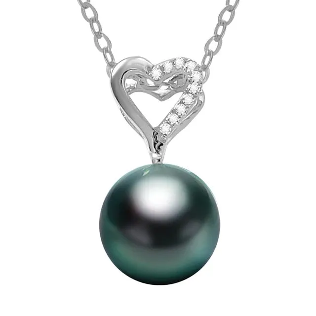 14K Gold Pearl Pendant Necklace