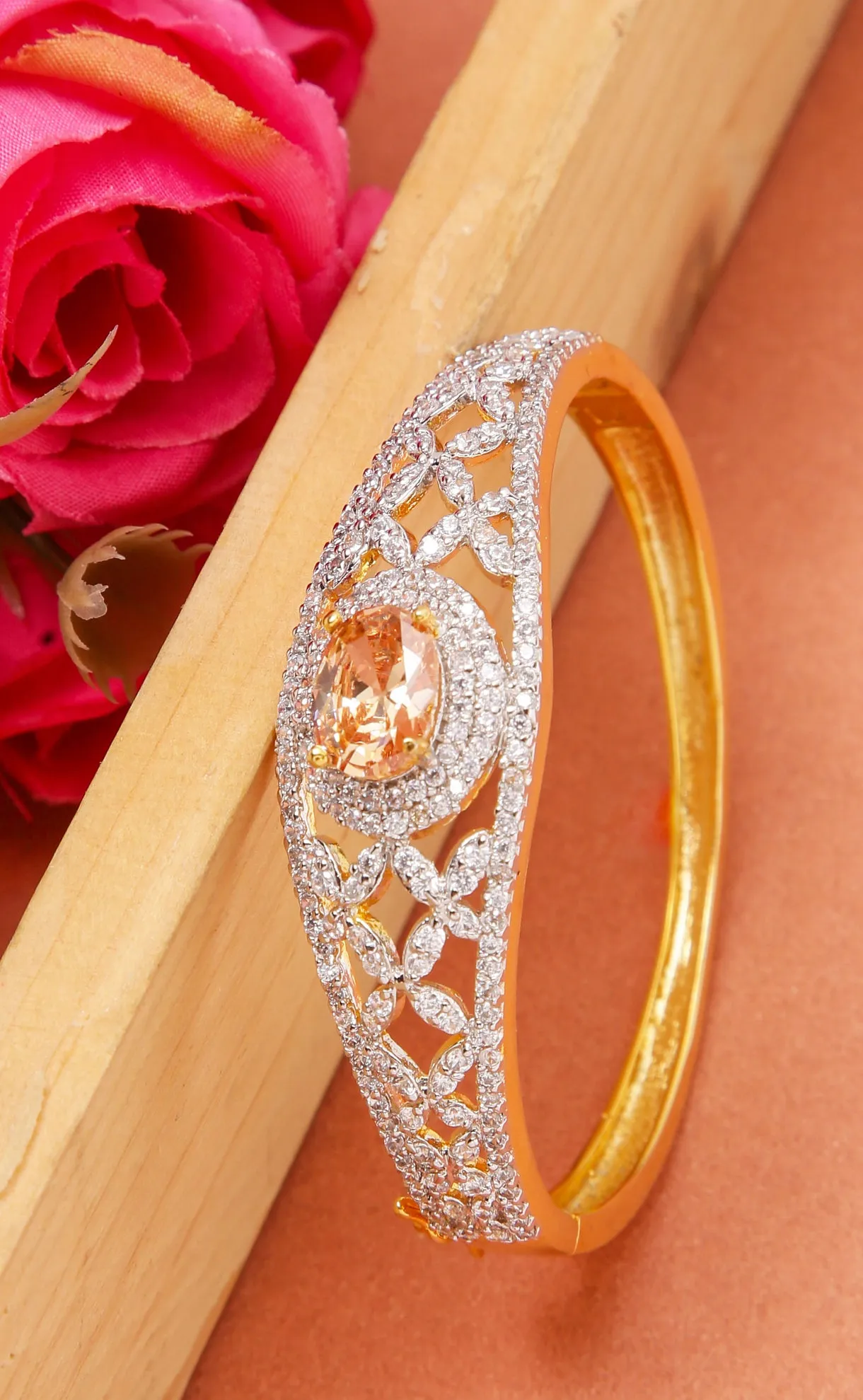American Diamond & Semi-Precious Bracelet (D189)
