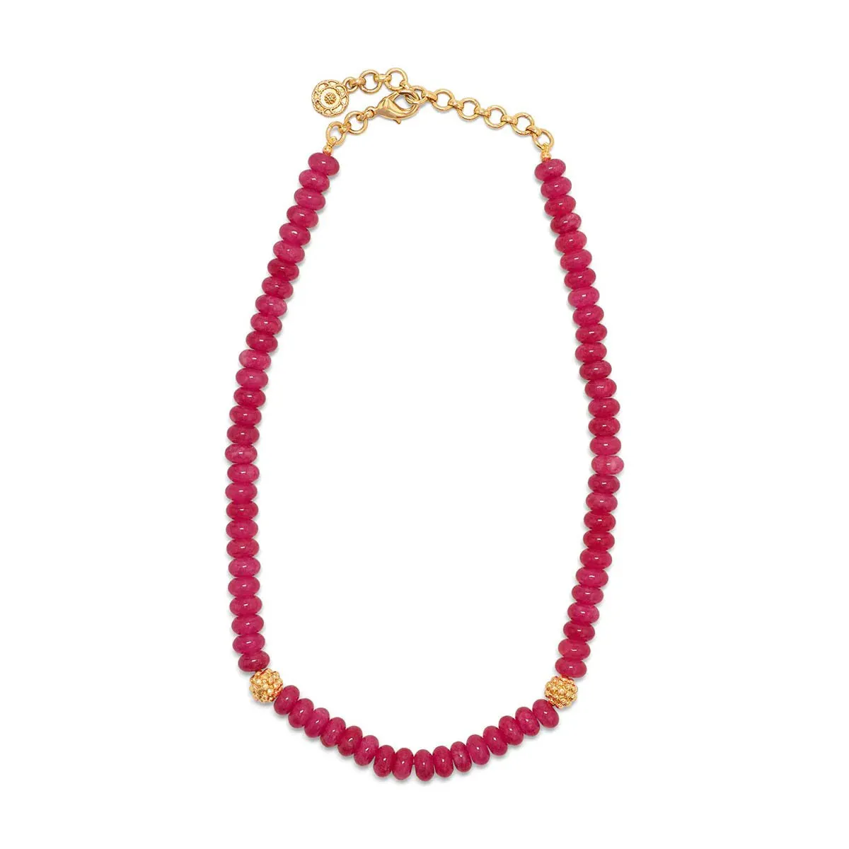 CAPUCINE DE WULF - BERRY SINGLE STRAND NECKLACE