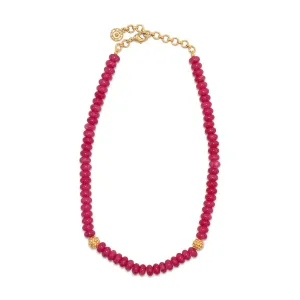 CAPUCINE DE WULF - BERRY SINGLE STRAND NECKLACE