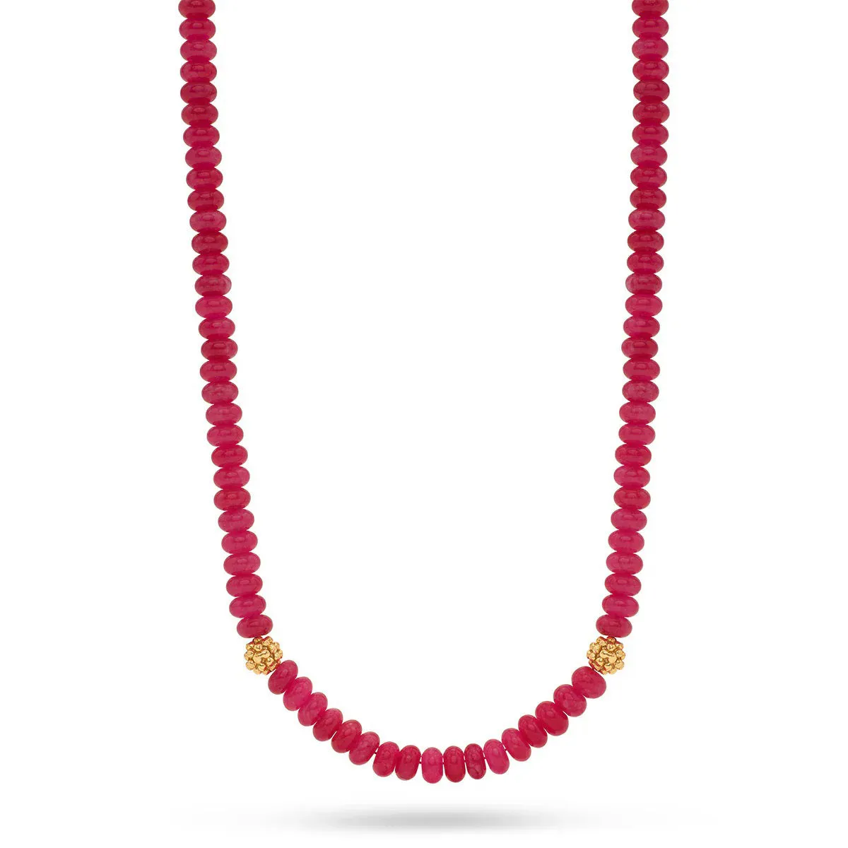 CAPUCINE DE WULF - BERRY SINGLE STRAND NECKLACE