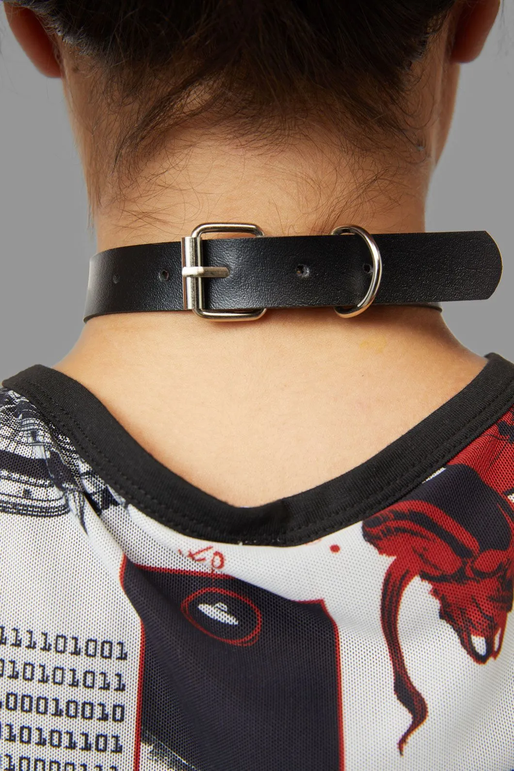 Chained Up Heart Choker