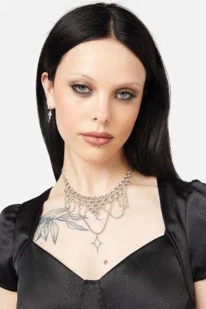Chainlink Moon Necklace