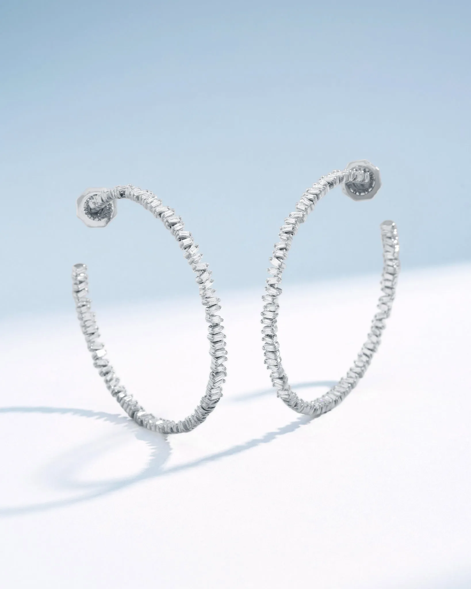 Classic Diamond Milli Hoops