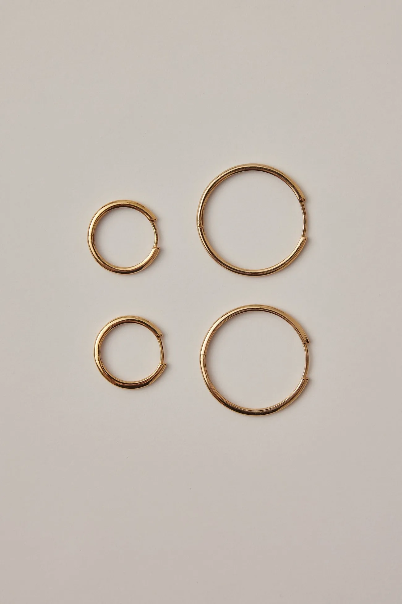 Englund1917 - Classic Gold Hoops Large
