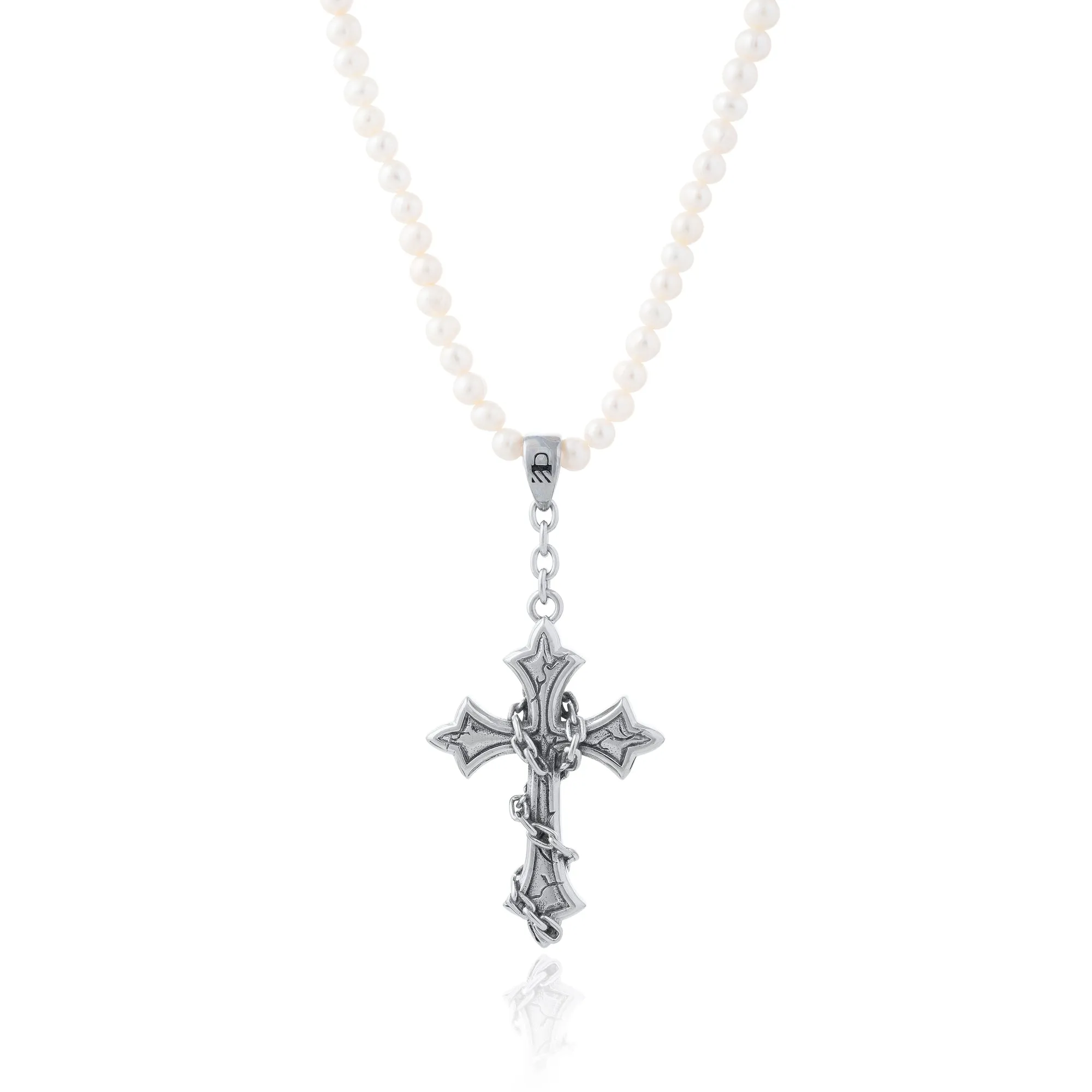 Freshwater Pearl Necklace With Custom Pendant Choice