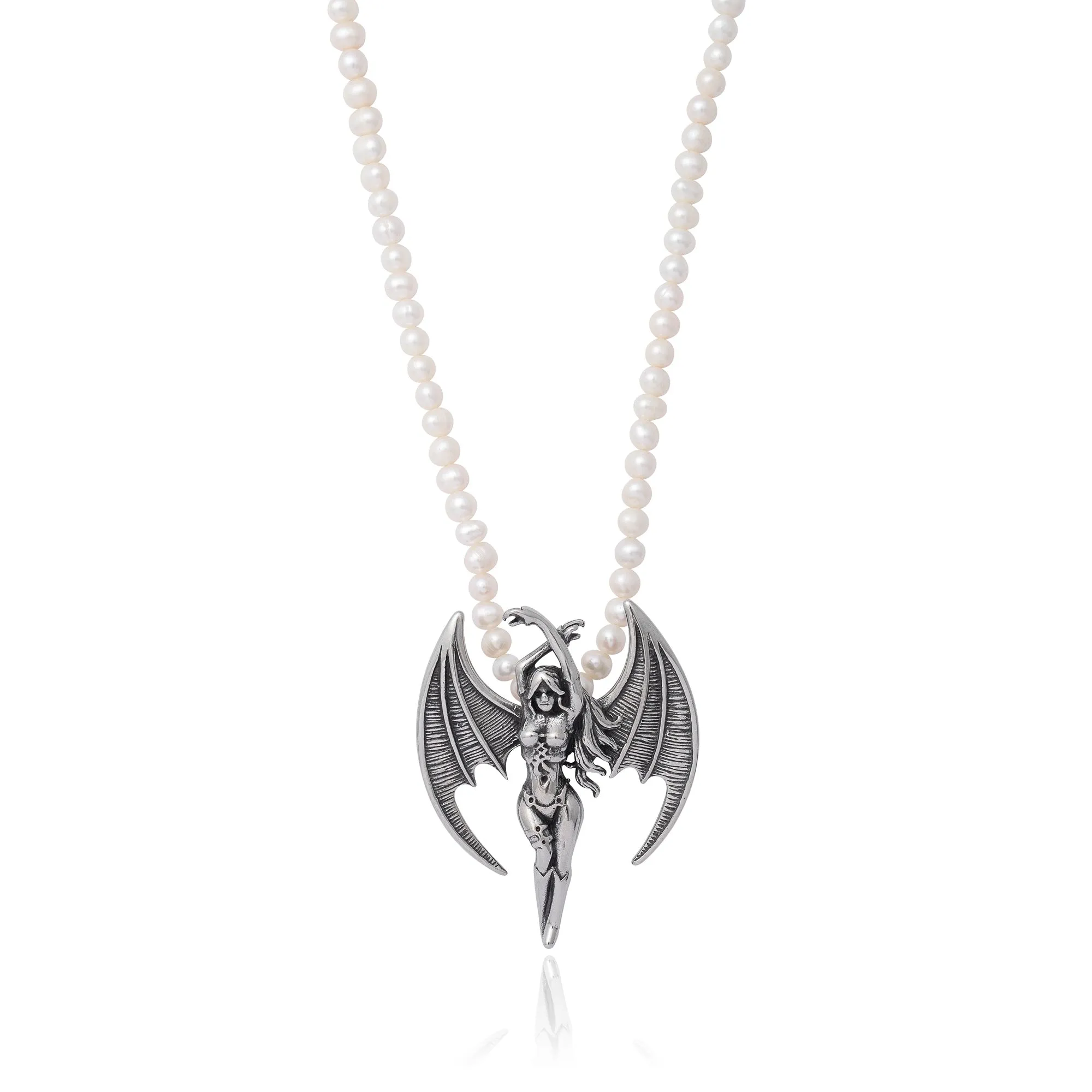 Freshwater Pearl Necklace With Custom Pendant Choice