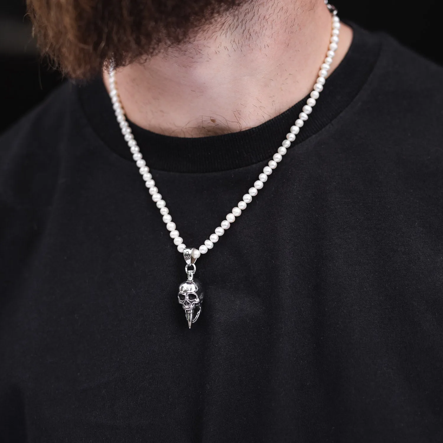 Freshwater Pearl Necklace With Custom Pendant Choice