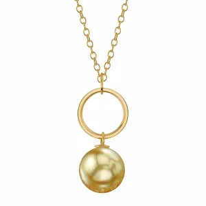 Golden Pearl Deena Pendant