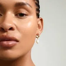 Jonne Pearl Earring 2-in-1 Set | Gold