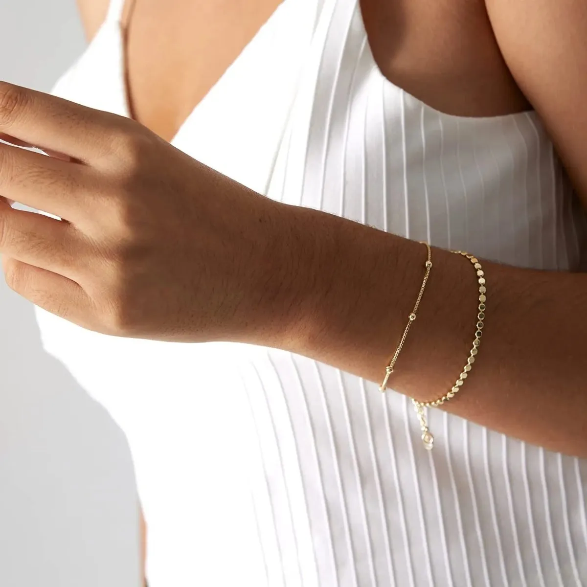 Kyerlyn Gold Bracelets Stacks