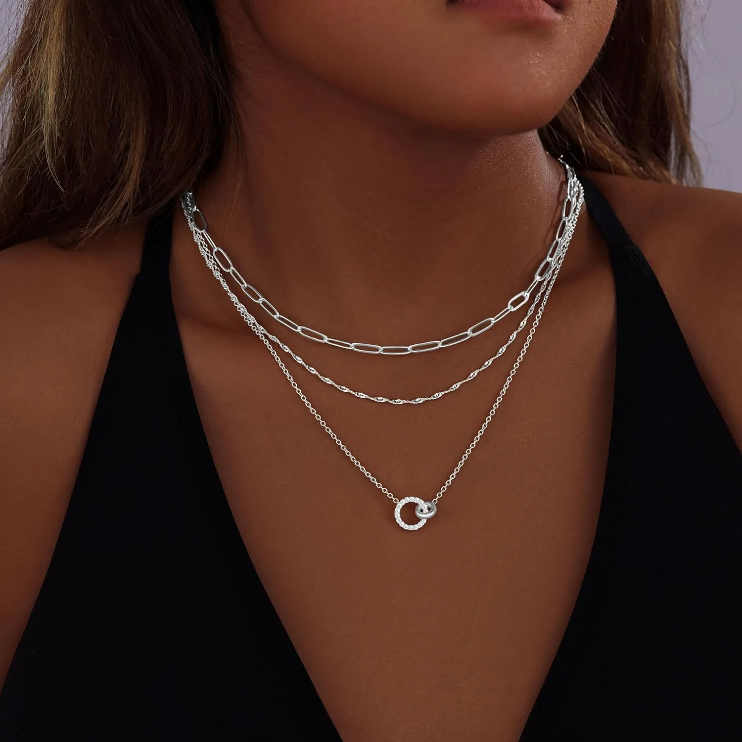 Layered Gold Necklaces for Women