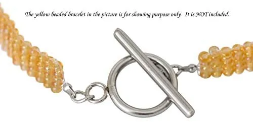 Mandala Crafts Toggle Clasp, T-Bar Closure from Metal for Jewelry Making in Bulk, Rose Gold, Bronze, Gunmetal, Silver, Gold Tone