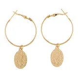 Miraculous Mary Hoop Earrings