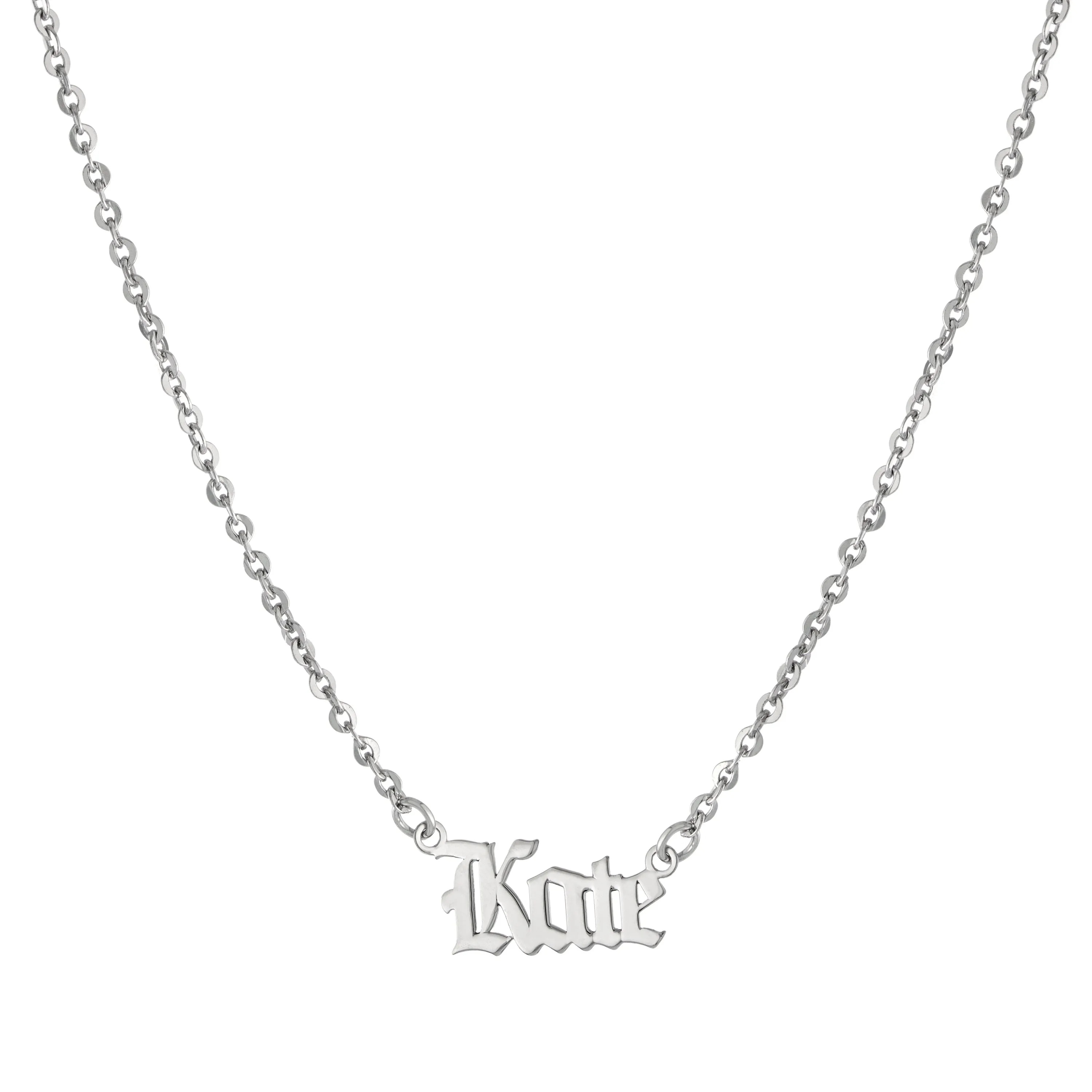 Old English Personalized Necklace