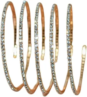 Pingyongchang Gold Cuff Bangle Bracelets for Women Open Wide Wire Arm Cuff Bracelets Gold Wrist Cuff Wrap Bracelet Set Adjustable Cuff Bangle Bracelet Set