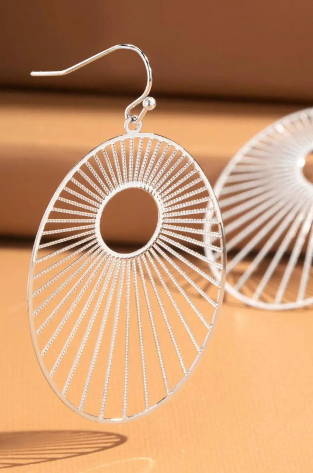 Sunburst Drop Earrings