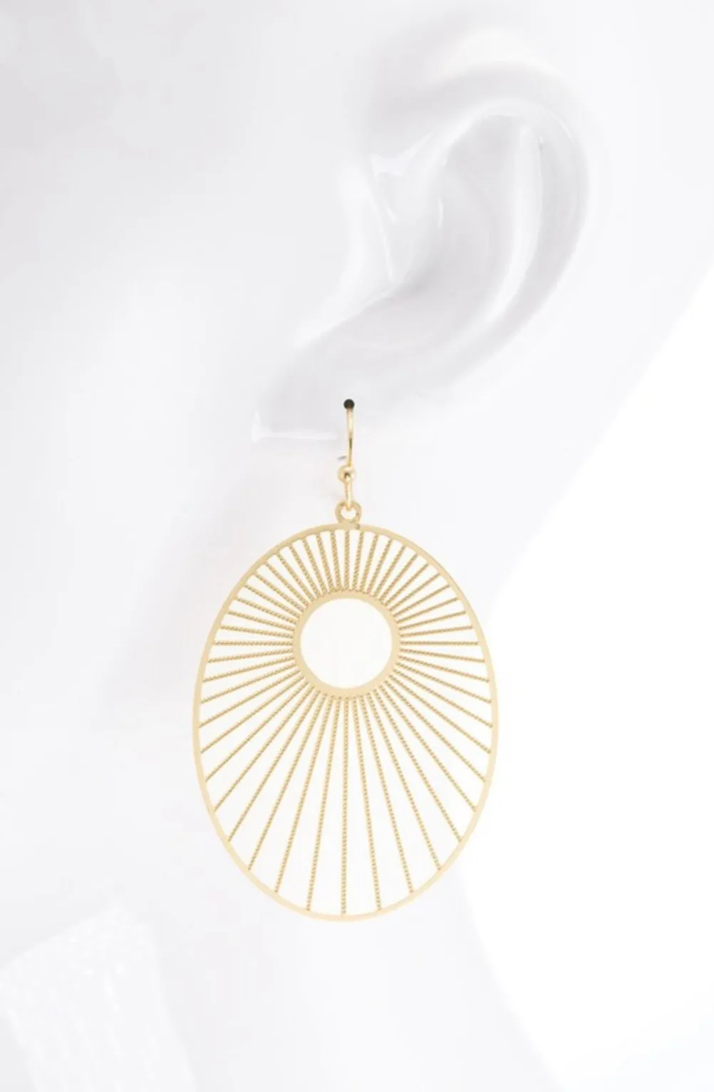 Sunburst Drop Earrings